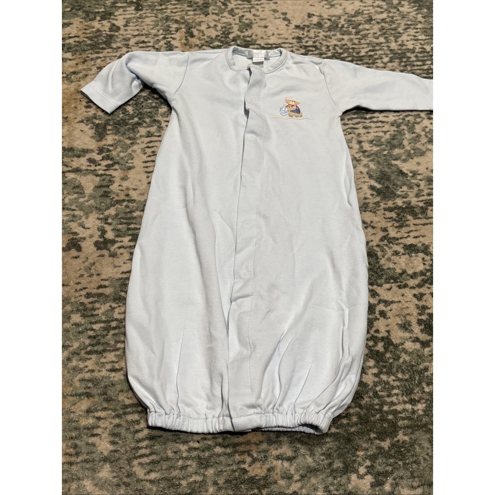 Kissy Kissy Pima cotton embroidered converter gown Small